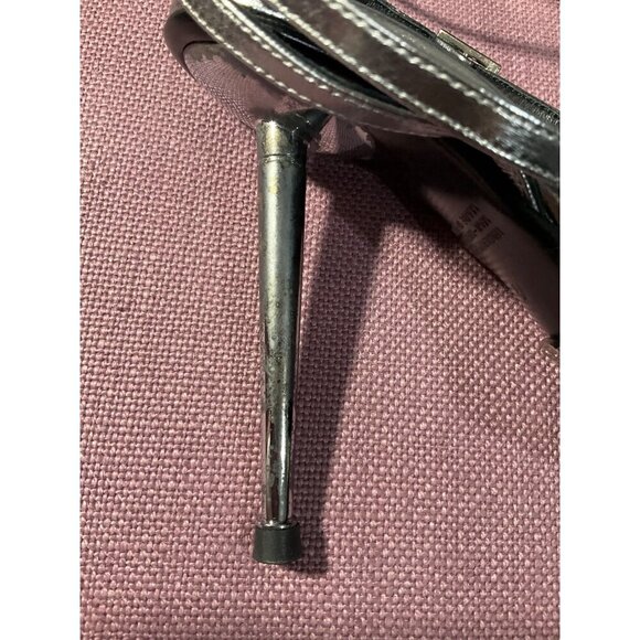Tony Bianco Myra Sandals in Gunmetal Glimmer 7.5 New with Box Womens High heels - Picture 10 of 15
